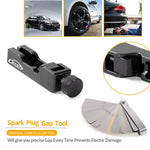 RASTP BTD023 Car Universal Spark Plug Gap Adjustment Tool with Feeler Gauge