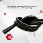 1pc Universal Car Windshield Wiper Blade ABS+Rubber Noiseless Vehicle Wiper Blade