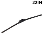 1pc Universal Car Windshield Wiper Blade ABS+Rubber Noiseless Vehicle Wiper Blade
