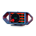 P26 Car HUD OBD GPS Head-Up Display LCD Speedometer with RPM Fuel Consumption and Slope Meter