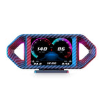 P26 Car HUD OBD GPS Head-Up Display LCD Speedometer with RPM Fuel Consumption and Slope Meter