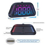 G23 GPS HUD Head-Up Display Universal Car Speedometer with Compass Altitude Auto On / Off