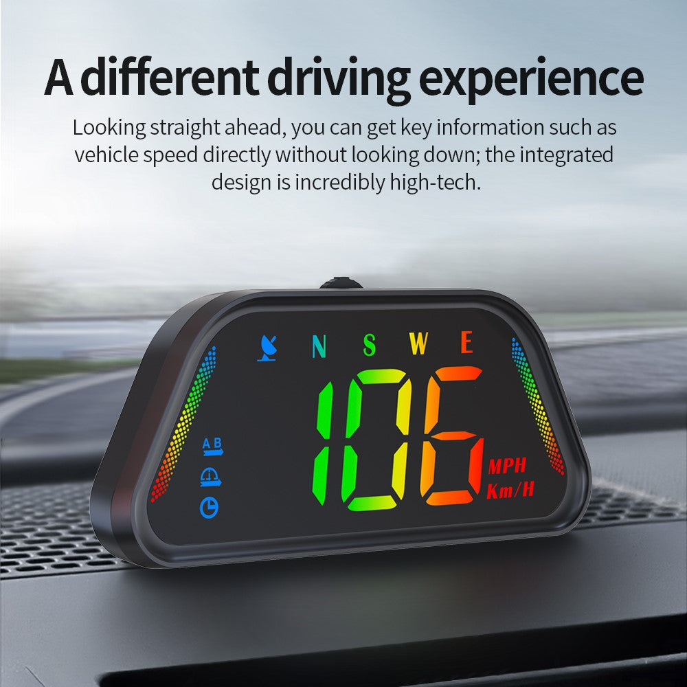G23 GPS HUD Head-Up Display Universal Car Speedometer with Compass Altitude Auto On / Off