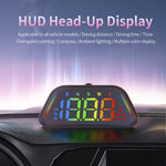 G23 GPS HUD Head-Up Display Universal Car Speedometer with Compass Altitude Auto On / Off