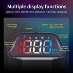 G23 GPS HUD Head-Up Display Universal Car Speedometer with Compass Altitude Auto On / Off