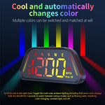 G23 GPS HUD Head-Up Display Universal Car Speedometer with Compass Altitude Auto On / Off