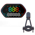 G25 Universal GPS Speedometer IP68 Vandtæt HUD Head-Up Display til Bil Motorcykel