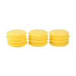 BY-682 12PCS Car Waxing Applicator Round Shaped Sponge Wax Applicator Foam Soft Cleaning Tool