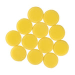 BY-682 12PCS Car Waxing Applicator Round Shaped Sponge Wax Applicator Foam Soft Cleaning Tool