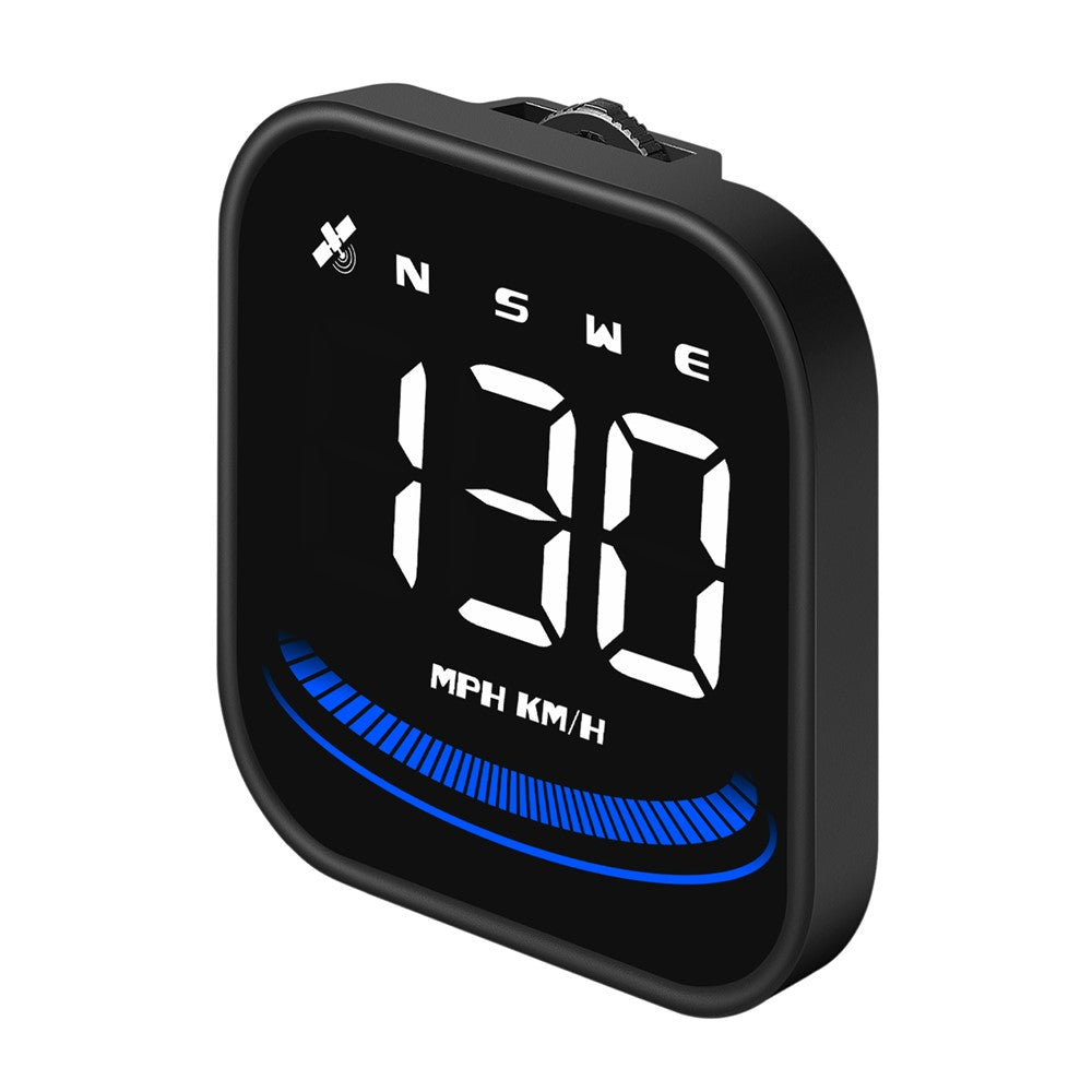 G4 Bil HUD Digitalt Speedometer Overhastighed Træthedskørsel Alarm GPS Kompas Head-up Display