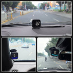G4 Bil HUD Digitalt Speedometer Overhastighed Træthedskørsel Alarm GPS Kompas Head-up Display