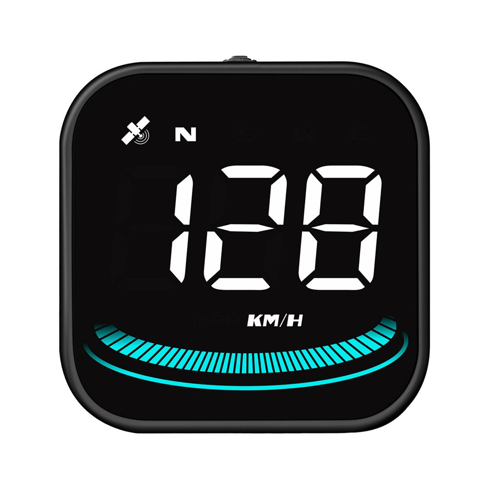 G4 Bil HUD Digitalt Speedometer Overhastighed Træthedskørsel Alarm GPS Kompas Head-up Display