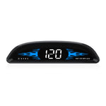 G2 4-inch LCD Car HUD Speed Mileage Measurement GPS+Beidou Car Head Up Display