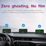 G10 GPS Head-Up Display 16:9 Large Screen HUD with 2 Alarm Function Support 360° Rotating