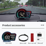 G16 Head Up Display Auto Speedometer Digital Odometer Alarm Reminder GPS HUD Gauge