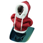 Christmas Style Hoodie Design Car Shift Knob Cover Vehicle Gear Shift Lever Decoration