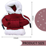 Christmas Style Hoodie Design Car Shift Knob Cover Vehicle Gear Shift Lever Decoration