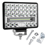 144W 48-LED Car Truck Forklift Driving Work Light Waterproof 5-inch Engineering Vehicle Spot Flood Light