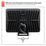 144W 48-LED Car Truck Forklift Driving Work Light Waterproof 5-inch Engineering Vehicle Spot Flood Light
