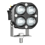 3-inch 40W Car SUV Off-Road Motorcycle Spotlight White+Yellow LED Waterproof Vehicle Headlight