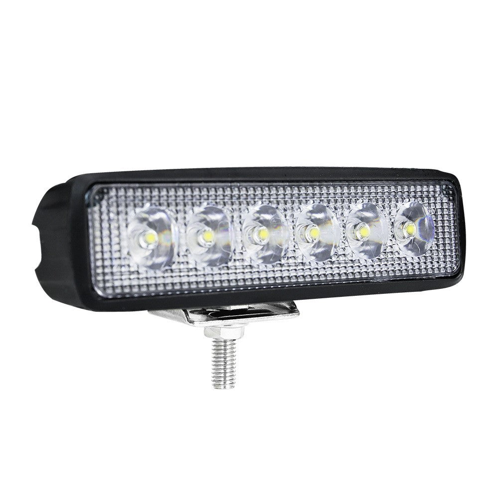 18W Car SUV Off-Road 6LED Spotlight Waterproof Vehicle Super Bright Bar Lamp Headlight