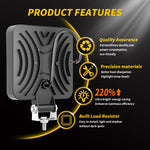 16LED 48W Car SUV Off-Road Square Spotlight Waterproof Vehicle Working Lamp Headlight