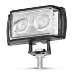 A086-2C 2 LED Motorcycle Spotlight Waterproof Aluminum Shell 12-60V Motorbike Headlight