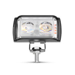 A086-2C 2 LED Motorcycle Spotlight Waterproof Aluminum Shell 12-60V Motorbike Headlight