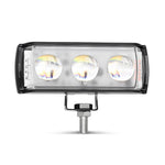 A086-3C 3 LED Motorcycle Spotlight Waterproof Aluminum Shell 12-60V Motorbike Headlight
