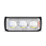 A086-3C 3 LED Motorcycle Spotlight Waterproof Aluminum Shell 12-60V Motorbike Headlight