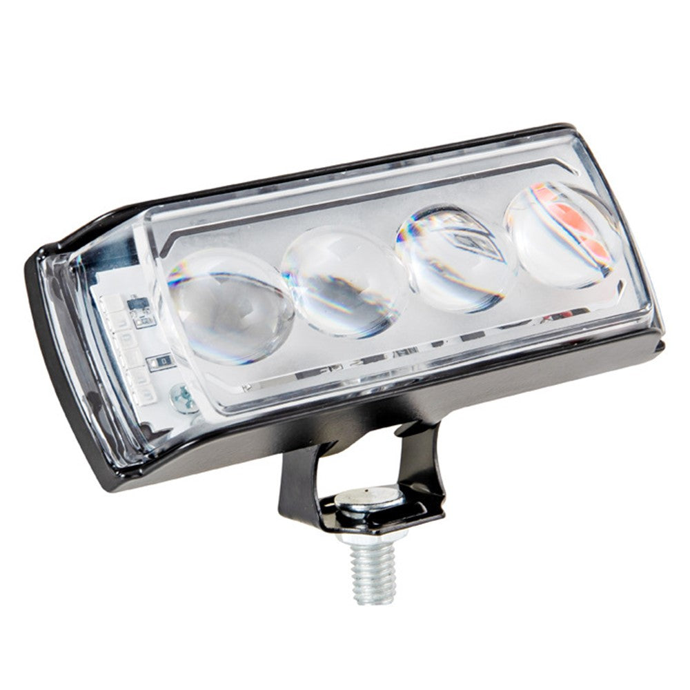 A086-4C 4 LED Motorcycle Spotlight Waterproof Aluminum Shell 12-60V Motorbike Headlight