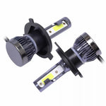 2Pcs H4 LED Headlight 360 Degree Illumination 120W 6000K High Low Beam Car Fog Lamp