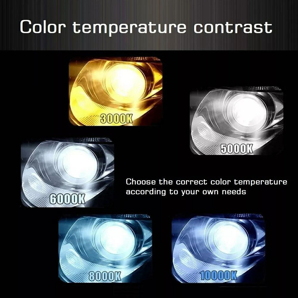 2Pcs D3S Car Headlight 8000K High Brightness IP68 Waterproof Xenon Bulb HID Lamp