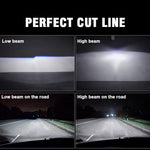 2Pcs D2S Car Headlight 6000K High Brightness IP68 Waterproof Xenon Bulb HID Lamp