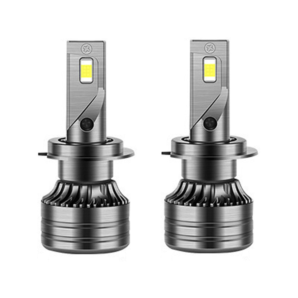 FV7 2Pcs LED Headlights 120W 6000K High Low Beam Waterproof Car Front Driving Lamp