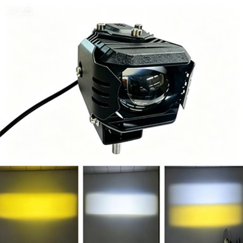 F15 IP67 Waterproof LED Auxiliary Light 18W 6000LM Warning Lamp for Car Motorcycle