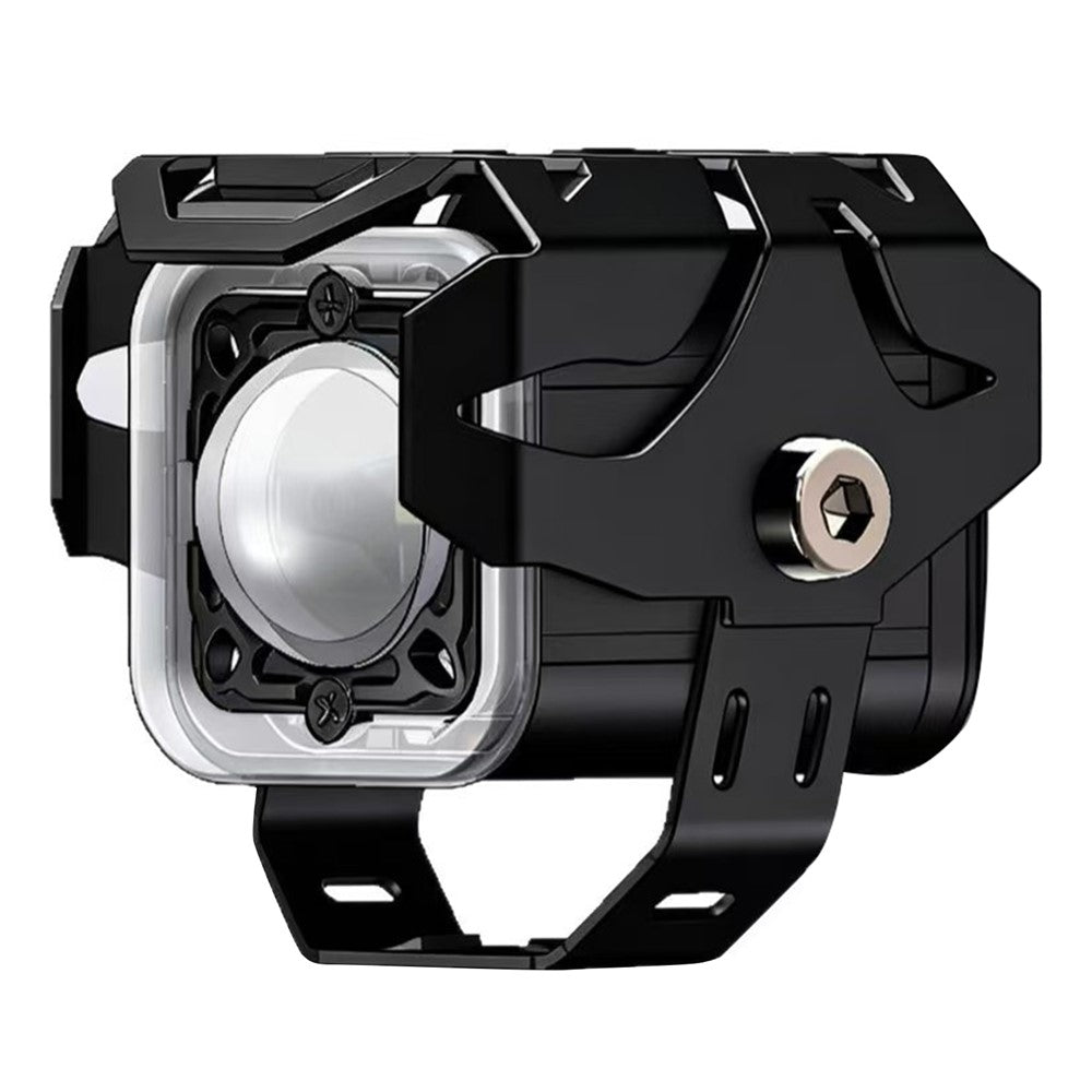 Motorcycle LED Spotlight 15W Auxiliary Headlight Red Blue Yellow White Fog Lamp