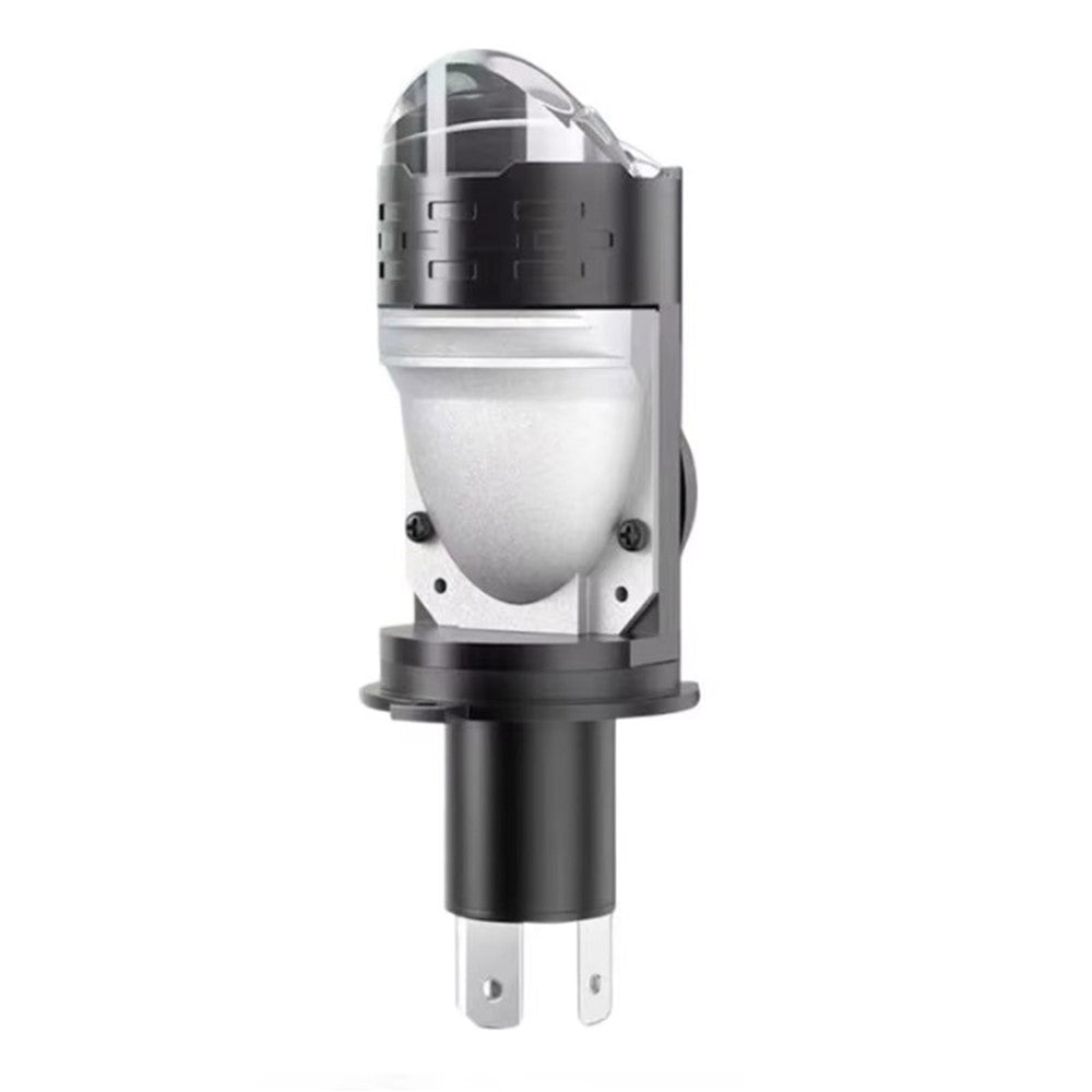 H4 LED Projector Headlight 12-60V 20W IP68 Waterproof High Low Beam Motorcycle Fog Lamp