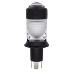 H4 LED Projector Headlight 12-60V 20W IP68 Waterproof High Low Beam Motorcycle Fog Lamp