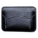 Car Dashboard Adhesive Storage Bag PU Leather Seat Seam Phone Sundries Holder Organizer