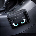 Car Dashboard Adhesive Storage Bag PU Leather Seat Seam Phone Sundries Holder Organizer