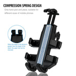 CS-1098A1 360 Degree Rotation Phone Holder Motorcycle Rearview Mirror / Handlebar Mount Bracket with USB Charging Port