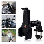 CS-1287A1 Motorcycle Rearview Mirror / Handlebar Mount Mobile Phone Holder Electric Vehicle GPS Bracket