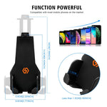 CS-1287A1 Motorcycle Rearview Mirror / Handlebar Mount Mobile Phone Holder Electric Vehicle GPS Bracket