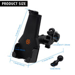 CS-1287A1 Motorcycle Rearview Mirror / Handlebar Mount Mobile Phone Holder Electric Vehicle GPS Bracket