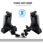 CS-1287A1 Motorcycle Rearview Mirror / Handlebar Mount Mobile Phone Holder Electric Vehicle GPS Bracket