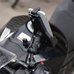 CS-1287A1 Motorcycle Rearview Mirror / Handlebar Mount Mobile Phone Holder Electric Vehicle GPS Bracket