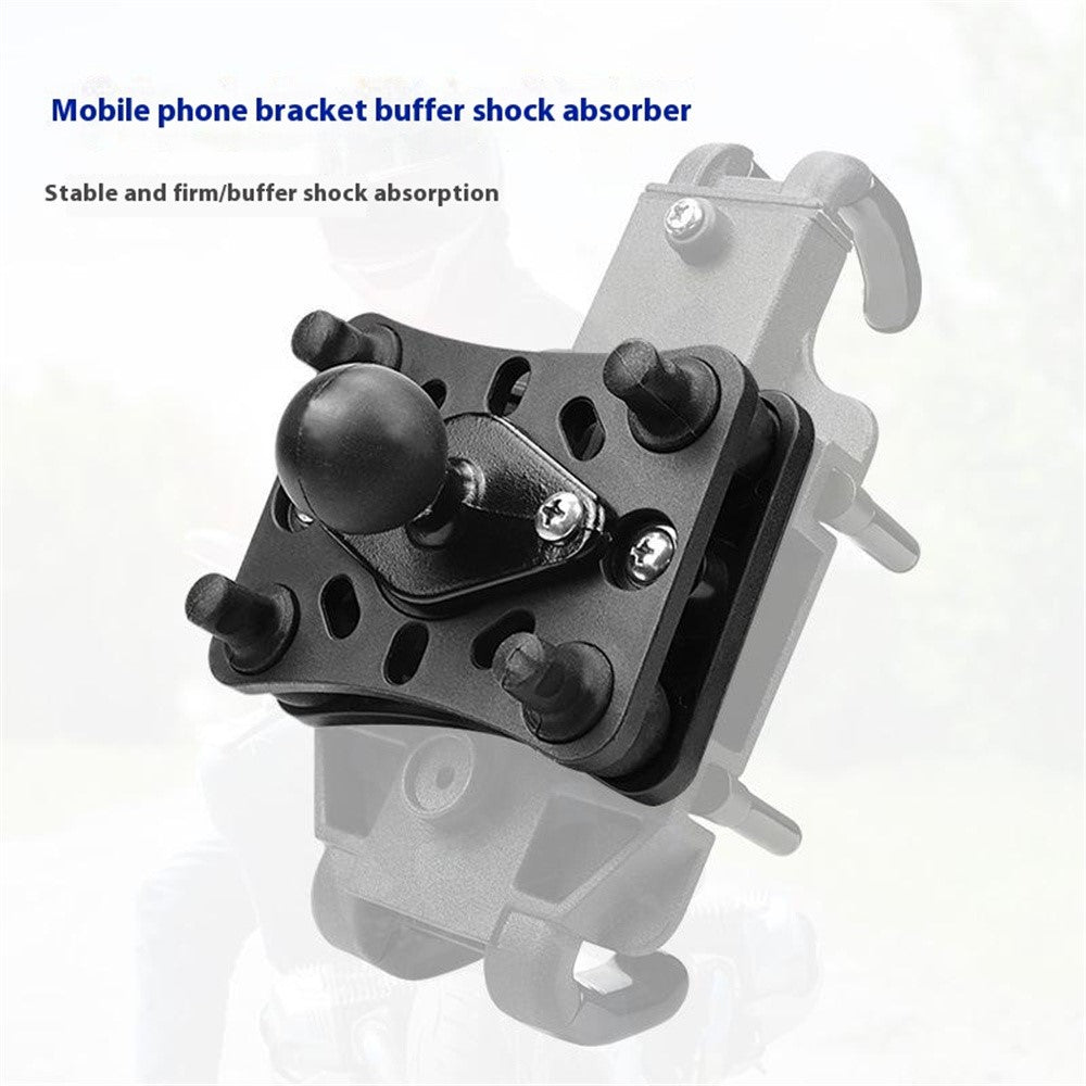 WUPP CS-1637A1 Motorcycle Bicycle Phone Holder Shock Absorber Vibration Dampening Buffer