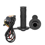 WUPP CS-1991C1 O3 Motorcycle Heated Grips Handlebar Hot Grip 5+1 Level with CNC Switch