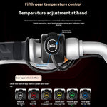 WUPP CS-1956E2 Oval Metal Switch Heated Grips M4 Arrow ATV Heating Handle Grips